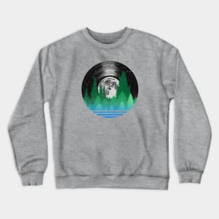 Night Music LP Sky (distressed look) Crewneck Sweatshirt